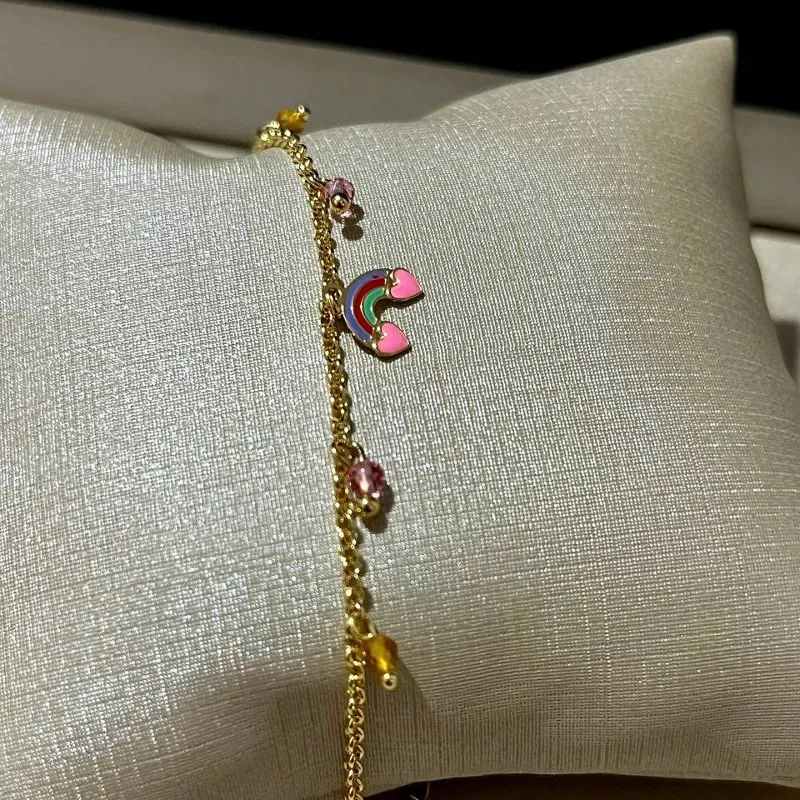 Pulseira Infantil Arco Iris