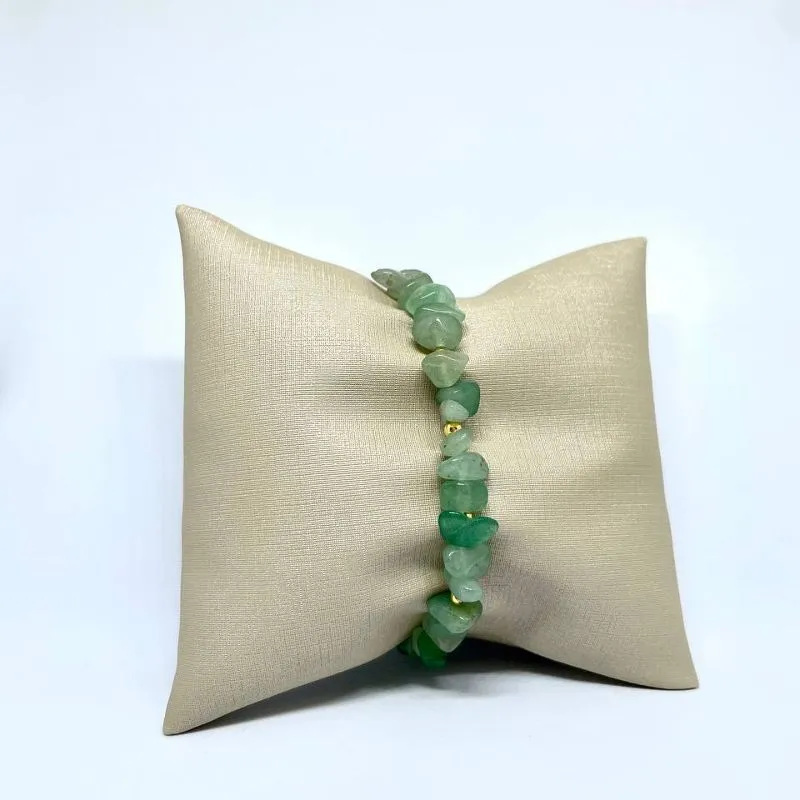 Pulseira Jenifer Cascalho com Esfera Dourada