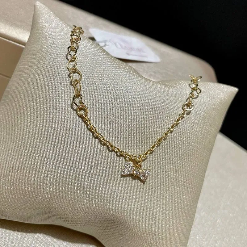 Pulseira Laço Cravejado