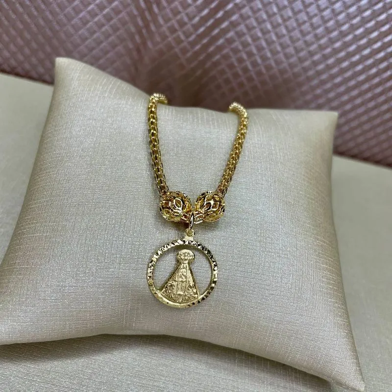 Pulseira Larga com Nossa Senhora