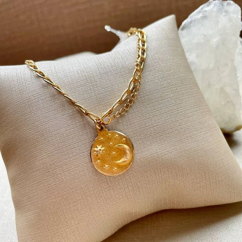 Pulseira Lua e Estrela