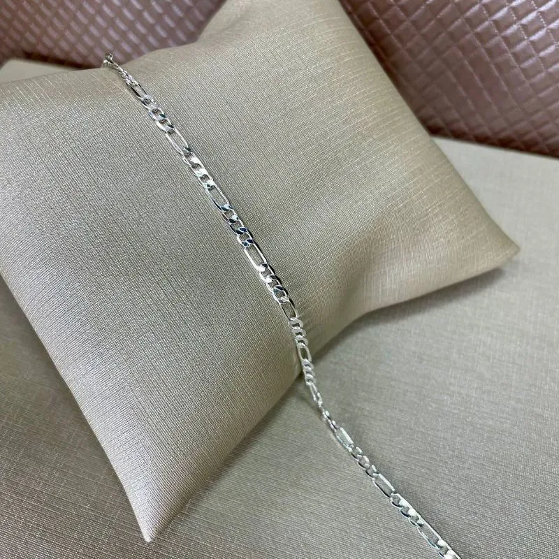 Pulseira Masculina 3em1 Banhada a Prata