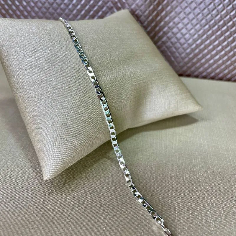 Pulseira Masculina Banhada a Prata