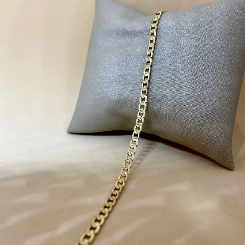Pulseira Masculina Elo Batido