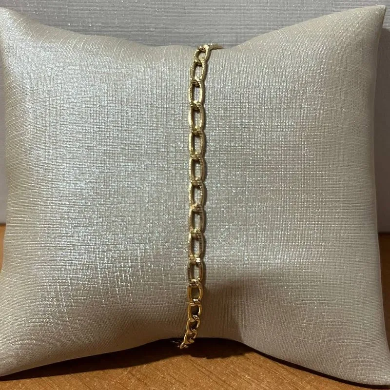 Pulseira Masculina Elo Escovado