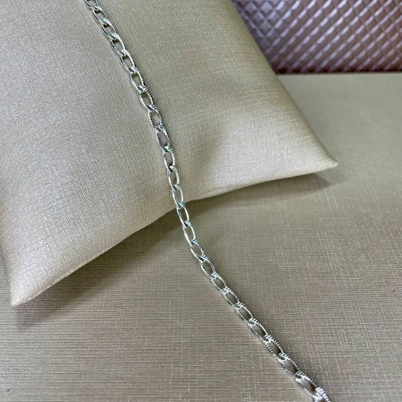 Pulseira Masculinha Banhada a Prata