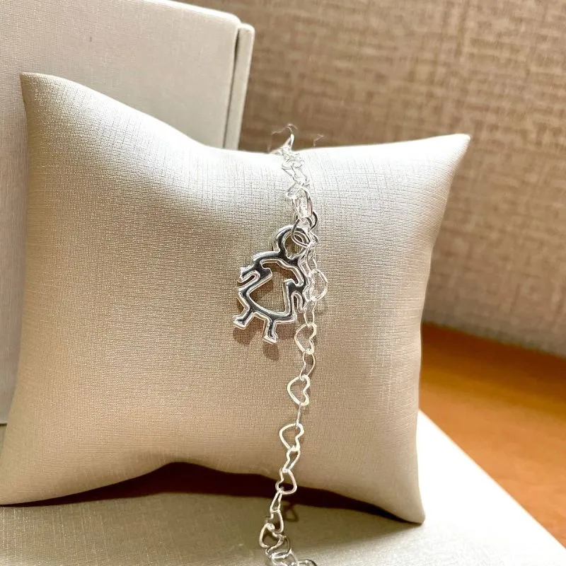 Pulseira Menina Prata
