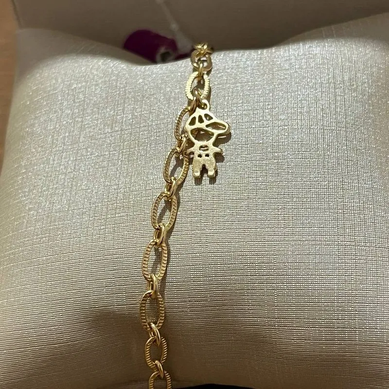 Pulseira Menino Elo Portugues