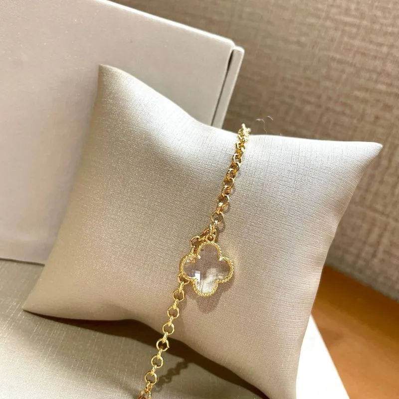 Pulseira Mini Elos com Pg Cristal