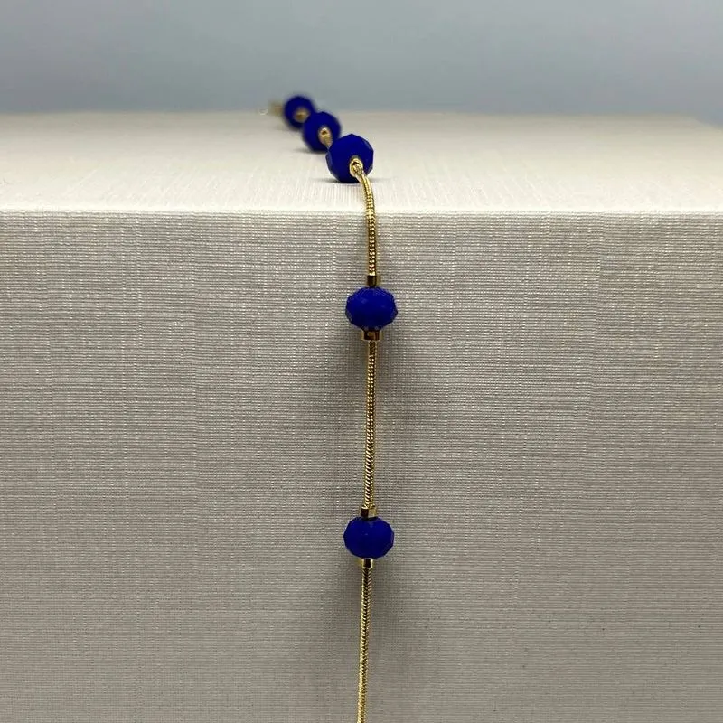 Pulseira Pedras Azuis
