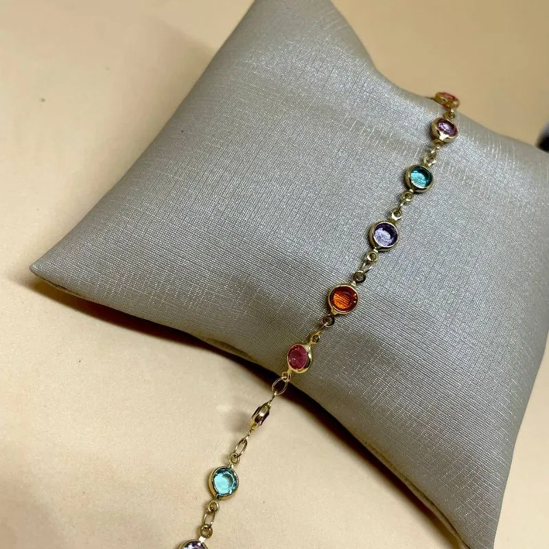 Pulseira Pedrinhas Claras