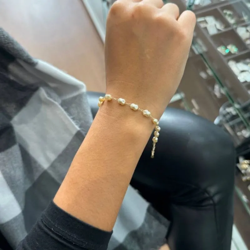 Pulseira Pérolas
