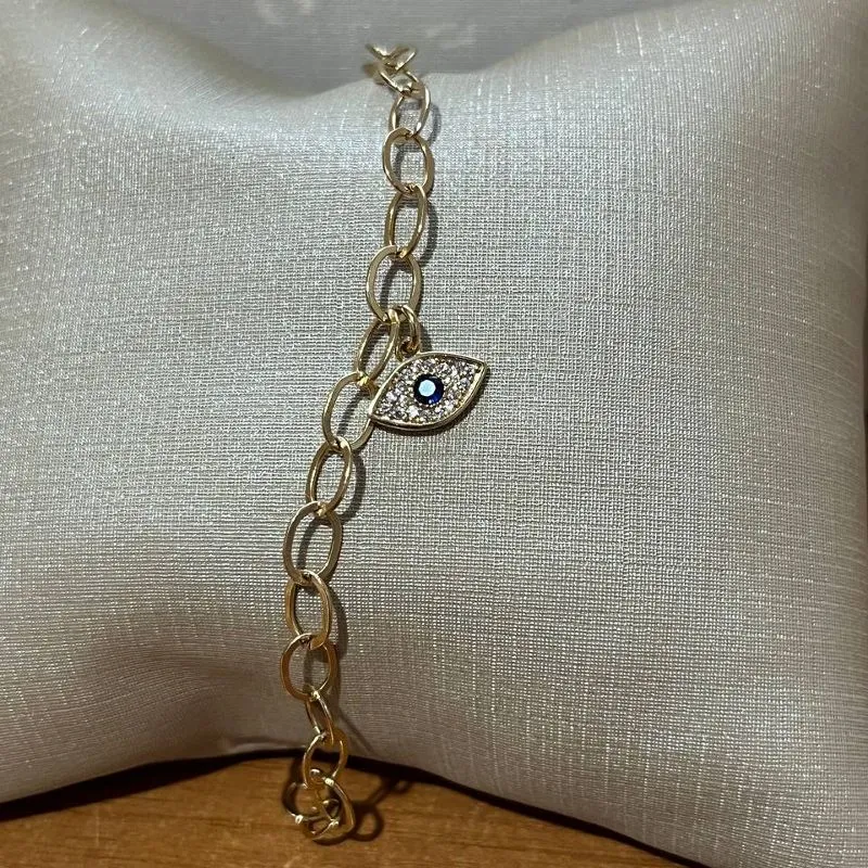Pulseira Portugues com Olho