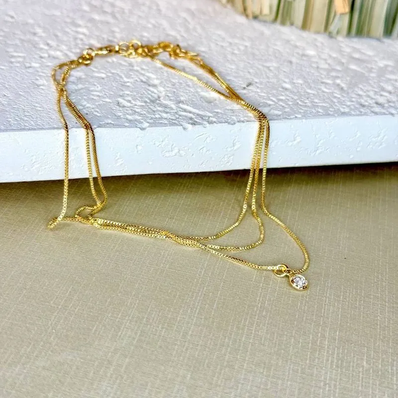 Tornozeleira Tripla
