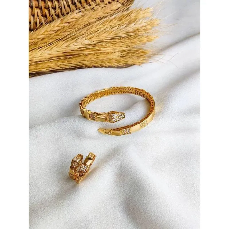 BRACELETE SERPENTE INSPIRAÇÃO ALTA JOALHERIA