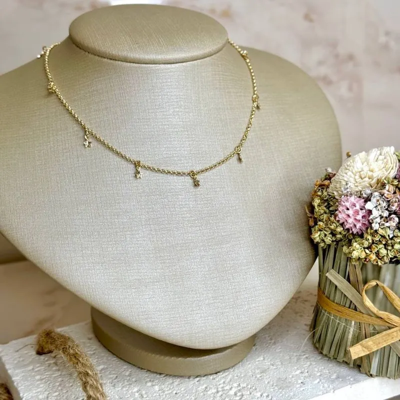 Choker com Estrelas
