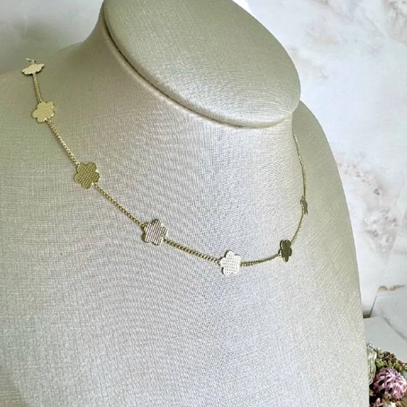 Choker Trevos Lisos