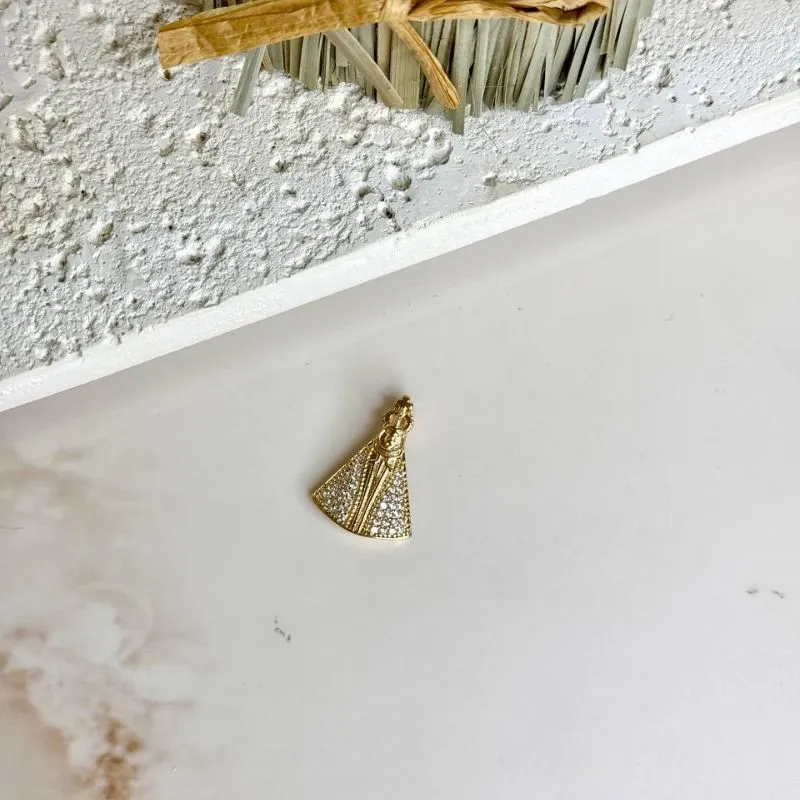Pingente Nossa Senhora Cravejado
