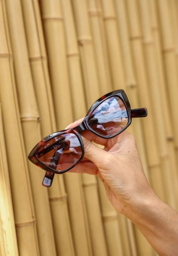 Óculos de Sol Maxi Blogueira - Camuflado - Acetato