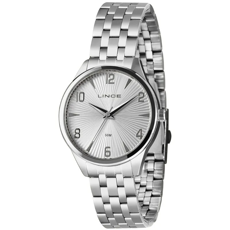 RELOGIO URBAN FEMININO ANALOGICO LRM4742L40 PRATA