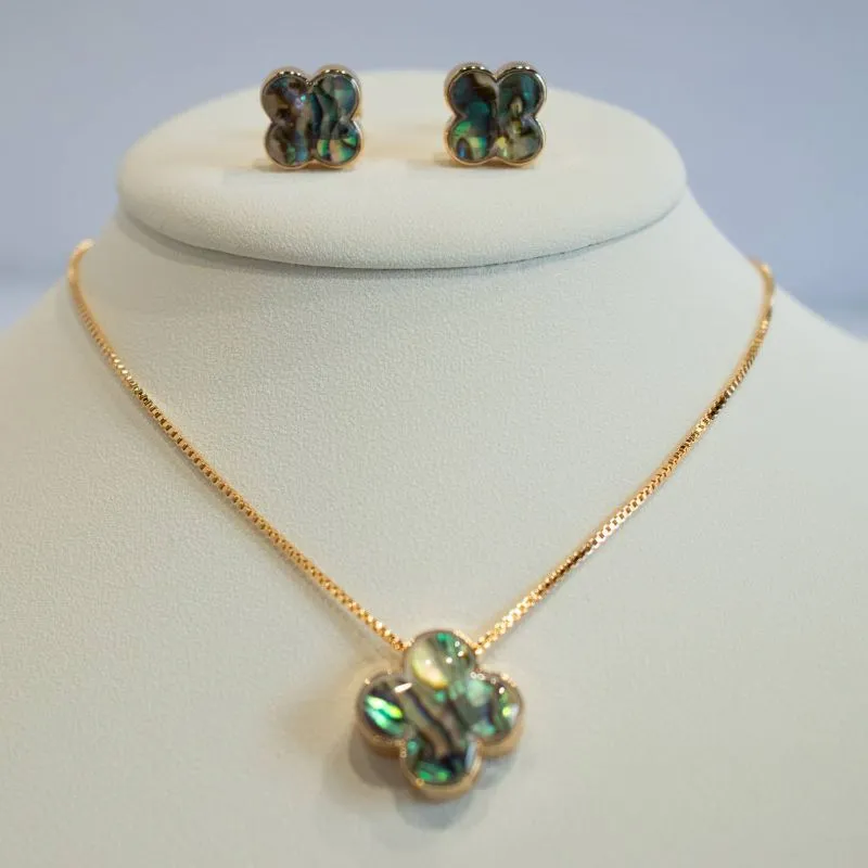 CONJUNTO TREVO MADRE - LUXO