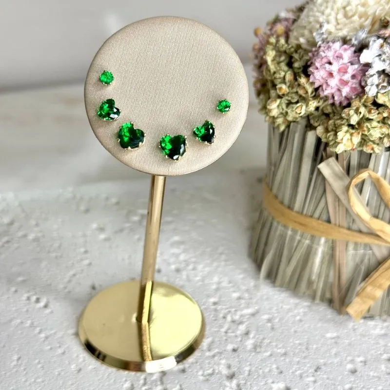 Trio de Brincos Verde