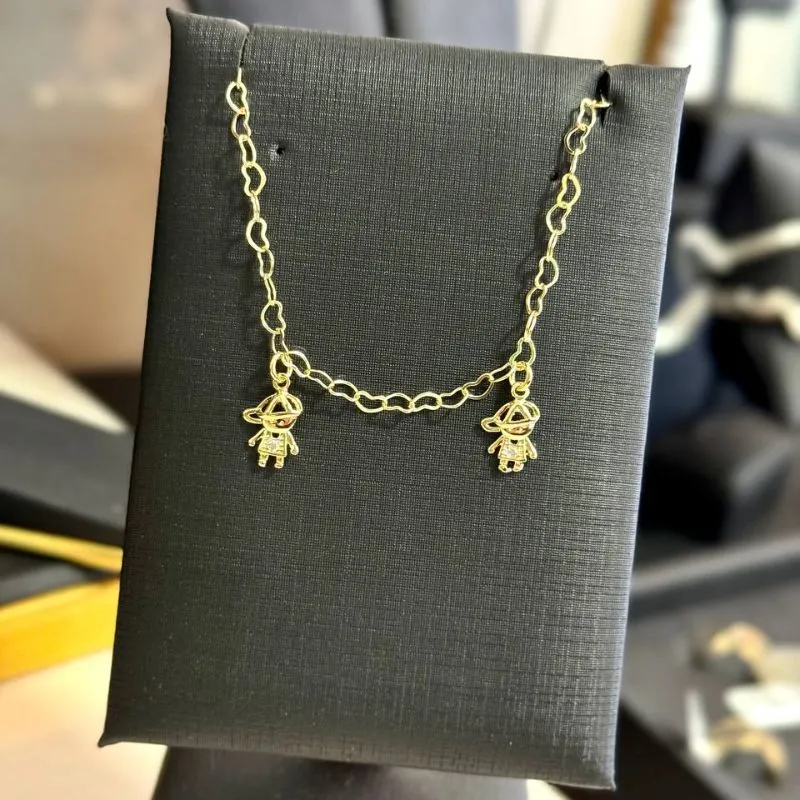 Pulseira Corações com Filhas - 2 Meninas
