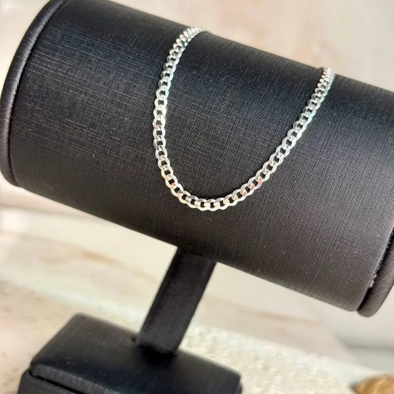 Pulseira Grumet Masculina Prata925 - 21cm