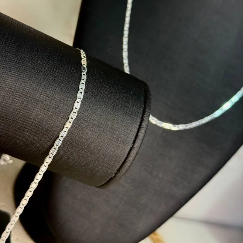 Pulseira Masculina Prata 925 - 21cm